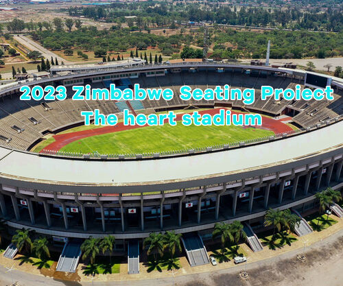 2023 Zimbabwe El proyecto de asientos del estadio del corazón