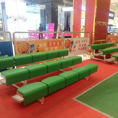 Buen precio 3 blanqueadores al aire libre del metal de las filas para el campo atlético de los gimnasios del patio en línea