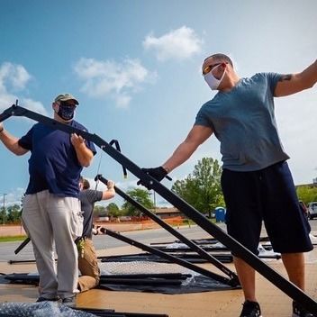Buen precio Suelo portátil de la tienda del resbalón anti incombustible para el aeropuerto temporal al aire libre en línea