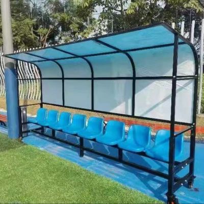 Buen precio Estadio al aire libre durable de la prenda impermeable que asienta 8 asientos con el refugio en línea