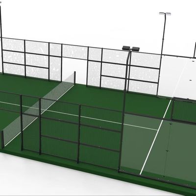 Buen precio Corte de tenis de padel sintético suave para exteriores Fácil instalación en línea