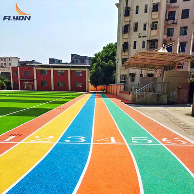 Buen precio Pistas de correr resistentes a la intemperie personalizadas PU aglutinante para EPDM en línea