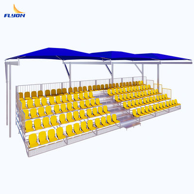 Buen precio Asiento plegable para estadio al aire libre con toldo resistente a la intemperie en línea