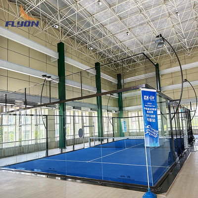 Buen precio Superficie lisa verde Pádel Corte de tenis Fácil de instalar para el rendimiento en línea
