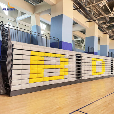 Buen precio Sillones Nova de material HDPE Tribunales retráctiles con color personalizable para gimnasio y escuela en línea