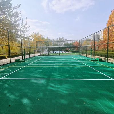 Buen precio Los PP plásticos impermeables tejan los deportes que suelan para la corte de bádminton en línea