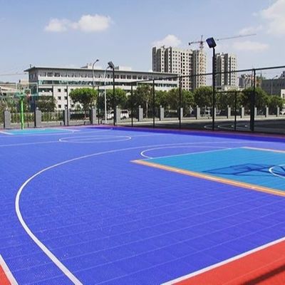 Buen precio El color modificado para requisitos particulares PP teja los deportes que suelan para las cortes del deporte al aire libre en línea