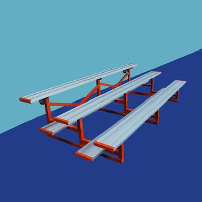 Blanqueadores al aire libre de aluminio del metal para el OEM de la corte de los deportes de campo de fútbol