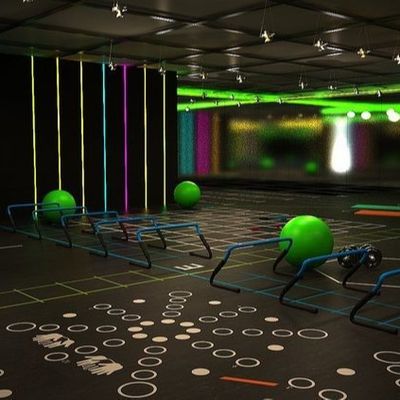 Buen precio La seguridad recicló las tejas de goma del gimnasio, estándar de goma de la UE de Mat With del patio en línea
