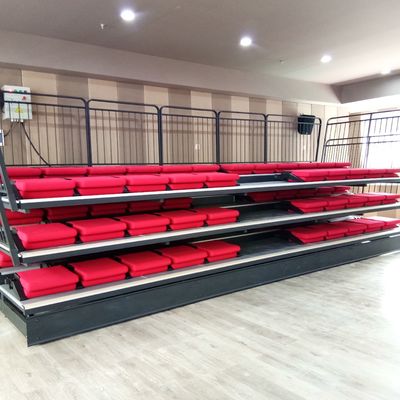Buen precio Sistema de asientos de plata retráctil de la tribuna de blanqueamiento de la altura de personalización disponible en línea
