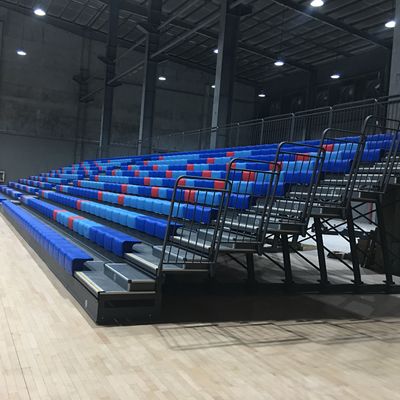 Asiento retractable de los sistemas materiales de la audiencia del HDPE para la gradería cubierta fija