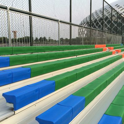 Banco de aluminio del blanqueador del multicolor con los asientos plásticos resistentes a la corrosión