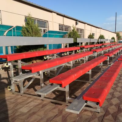 Buen precio Material de aluminio del estadio de los blanqueadores al aire libre portátiles del metal con los asientos plásticos en línea