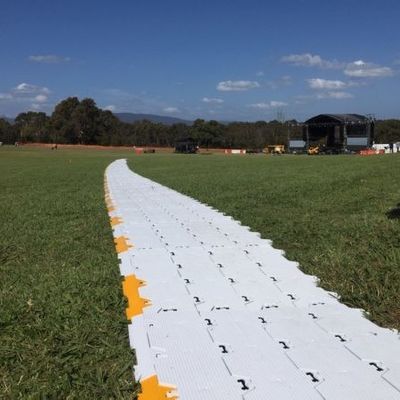 Buen precio Acontecimiento portátil material del HDPE que suela la prueba resistente ULTRAVIOLETA de la putrefacción para al aire libre en línea