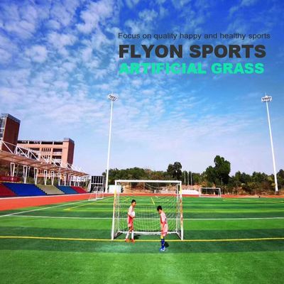 Buen precio Hierba sintética al aire libre del césped, hierba artificial para el OEM de la corte del fútbol en línea
