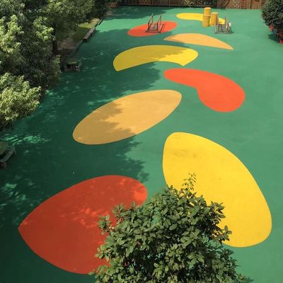 Buen precio Gránulos de goma del patio hermoso resistente de la hidrólisis para la calzada de la ciudad en línea