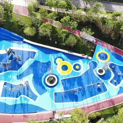 Los deportes colocan los gránulos de goma para el patio Eco ULTRAVIOLETA anti no tóxico amistoso