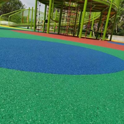 Buen precio El suelo de goma estándar de los gránulos de ROHS EPDM para los deportes coloca Eco ULTRAVIOLETA anti amistoso en línea