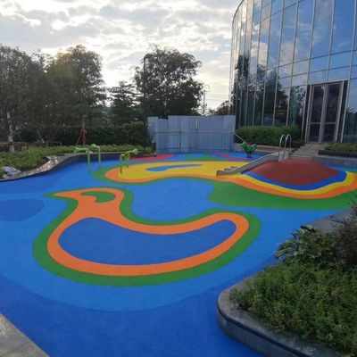 El arco iris colorea el gránulo de goma de EPDM para el suelo de Colouful de la piscina