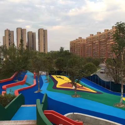 Buen precio el gránulo de goma del grueso EPDM de 3m m granula para la guardería de la calzada del estadio en línea