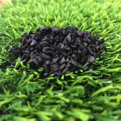 Gránulo de goma ULTRAVIOLETA anti no tóxico de EPDM para el suelo del campo de deportes