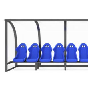 Buen precio Asiento al aire libre del estadio del OEM, certificado del EN 12727 de Team Shelters With del fútbol en línea