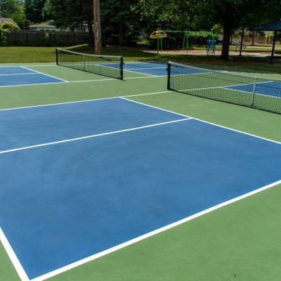 Corte superficial Mat Portable de Pickleball Pickelball rollo Mat Free Line Painting Service de 60 de los x 30ft