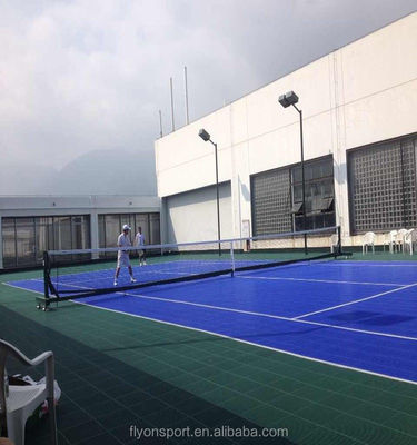 Matilla de pista de vinilo con protección UV fácil de instalar