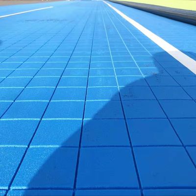 Buen precio Alta resistencia al deslizamiento y absorción de golpes azulejos de suelo para el fútbol campo de fútbol en línea