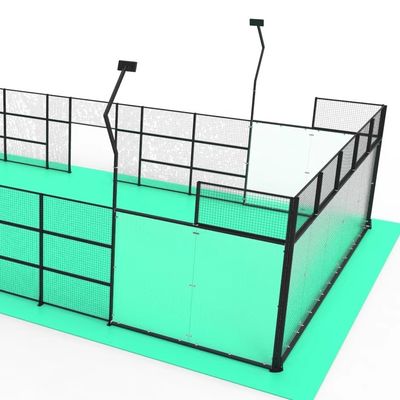 Buen precio Pista de tenis padel estándar de 1 año con superficie lisa en línea