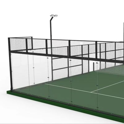 Buen precio 1 año de garantía de pista de tenis de padel sintético terrenos exteriores superficie lisa en línea