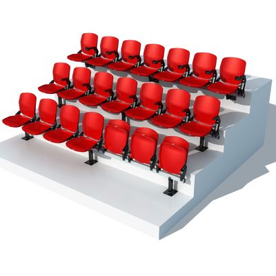 Buen precio Sillones deportivos de plástico de 5 años Anti-UV a prueba de fuego 45cm de ancho en línea