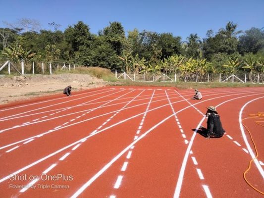 Buen precio Pista de carreras de competición personalizada con resistencia al desvanecimiento en línea