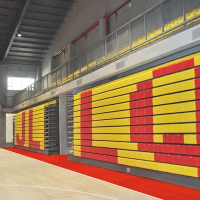 Gradas plegables personalizables con asientos 5 años de rendimiento confiable