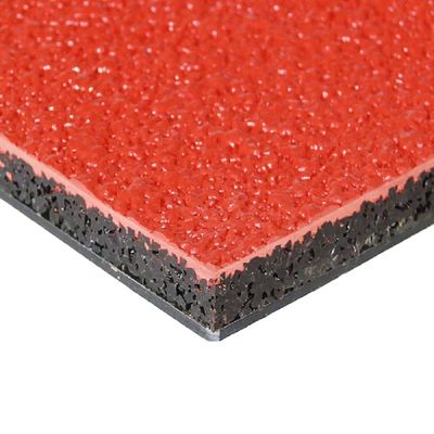 Buen precio Pistas de atletismo de material de caucho personalizadas con longitud de 400 m en línea