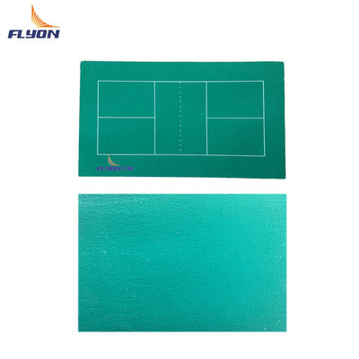 Buen precio 2 mm de PVC de pickleball Corte de alfombra con patrón de arena 198.43 libras/rollo de revestimiento acrílico de PVC en línea