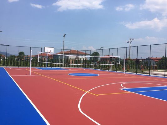 Buen precio Polyurethane Resin PU Sports Floor Mat para los torneos estándar de la ITF en línea