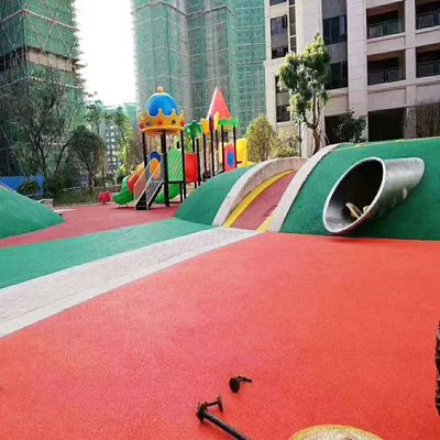 Buen precio Superficie deportiva de poliuretano de 1000*1000 mm con resistencia al fuego de clase 1 en línea