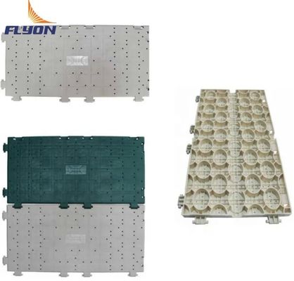 Buen precio Pisos de polipropileno rojo para patios interiores / exteriores en línea