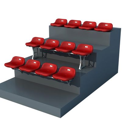 Buen precio Colorido logotipo personalizado HDPE PP asientos de estadio antienvejecimiento resistente a los rayos UV para eventos al aire libre en interiores en línea