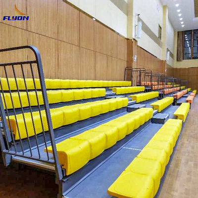 Buen precio Asientos de plata retráctiles de la tribuna personalizados y fácil de instalar en línea