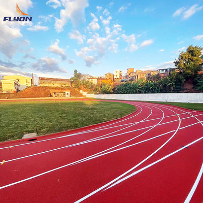 Buen precio Fácil de instalar Pistas de goma para correr PU para EPDM en línea