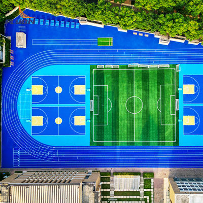 Buen precio Suelos deportivos en PU certificados por la ITF con resistencia al fuego de clase 1 y garantía de 5 a 10 años para uso en interiores o exteriores en línea