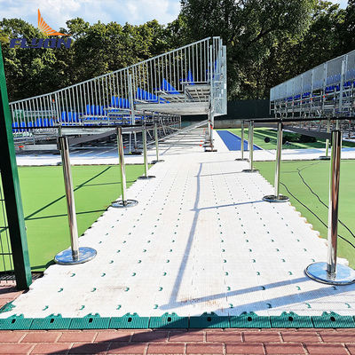 Sistemas de pisos temporales resistentes al fuego fáciles de instalar para una instalación suave y rápida