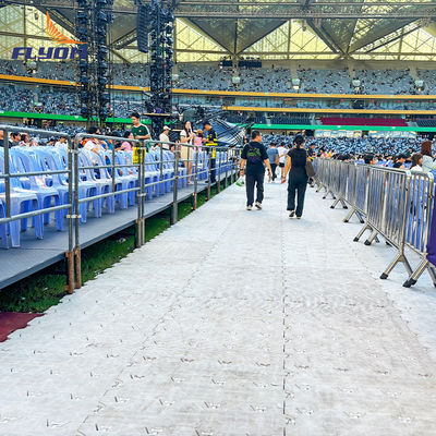 Altamente duradero piso portátil de eventos resistente al fuego fácil de instalar alta durabilidad