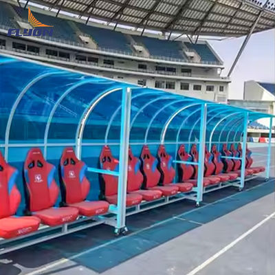 Buen precio Refugio de banco portátil para clubes de fútbol con superficie antideslizante 5 años garantía en línea