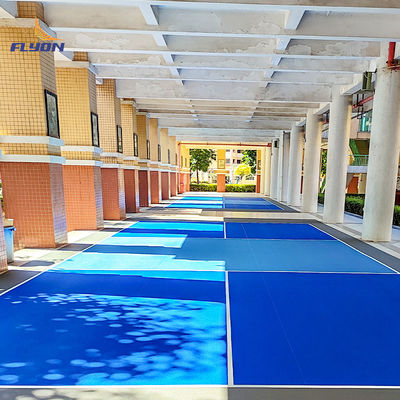 Buen precio Patrón de superficie de arena de cristal marcador de cancha de pickleball para interiores y exteriores en línea