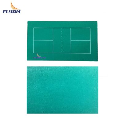 Buen precio Rollo de piso de la cancha de pickleball portátil resistente al desvanecimiento Tamaño 6.56 * 32.81 pies 215.23 pies cuadrados Fácil de mantener en línea