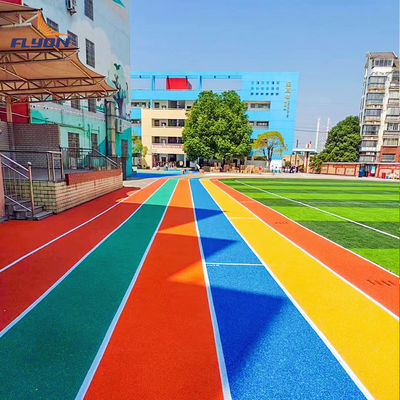 Buen precio Materiales para la instalación de pistas deportivas profesionales Proveedor de pistas de tartán Pistas de carreras en línea