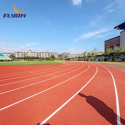 Buen precio Baldosas sintéticas de pista de atletismo de grado de competición Exportación Pista Tartán en línea